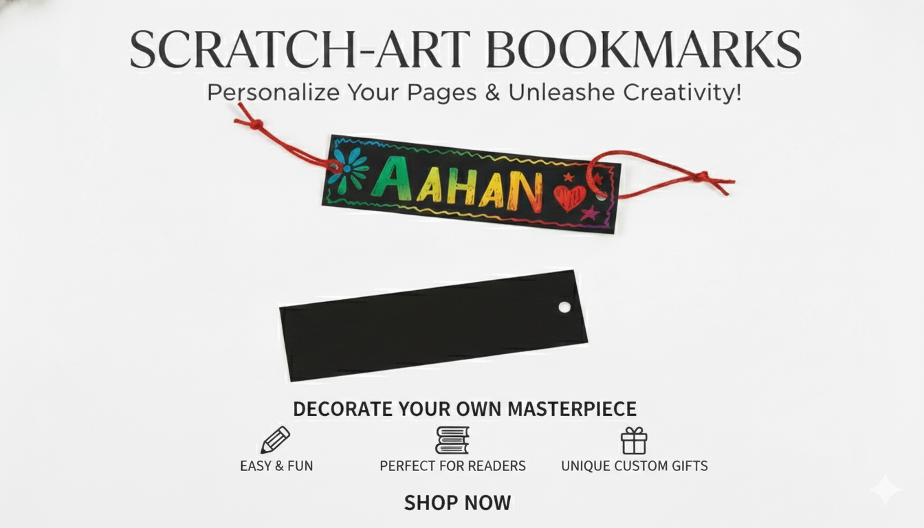 Design Your Scratch Art Bookmarks