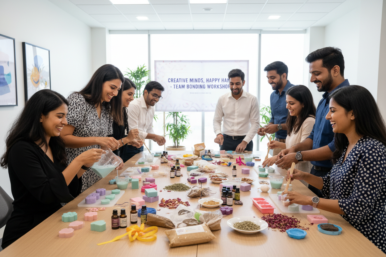 Corporate Soap Making Workshop