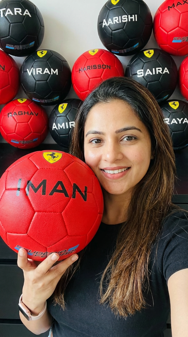 Personalized Footballs-Perfect Gift for Sports Fans
