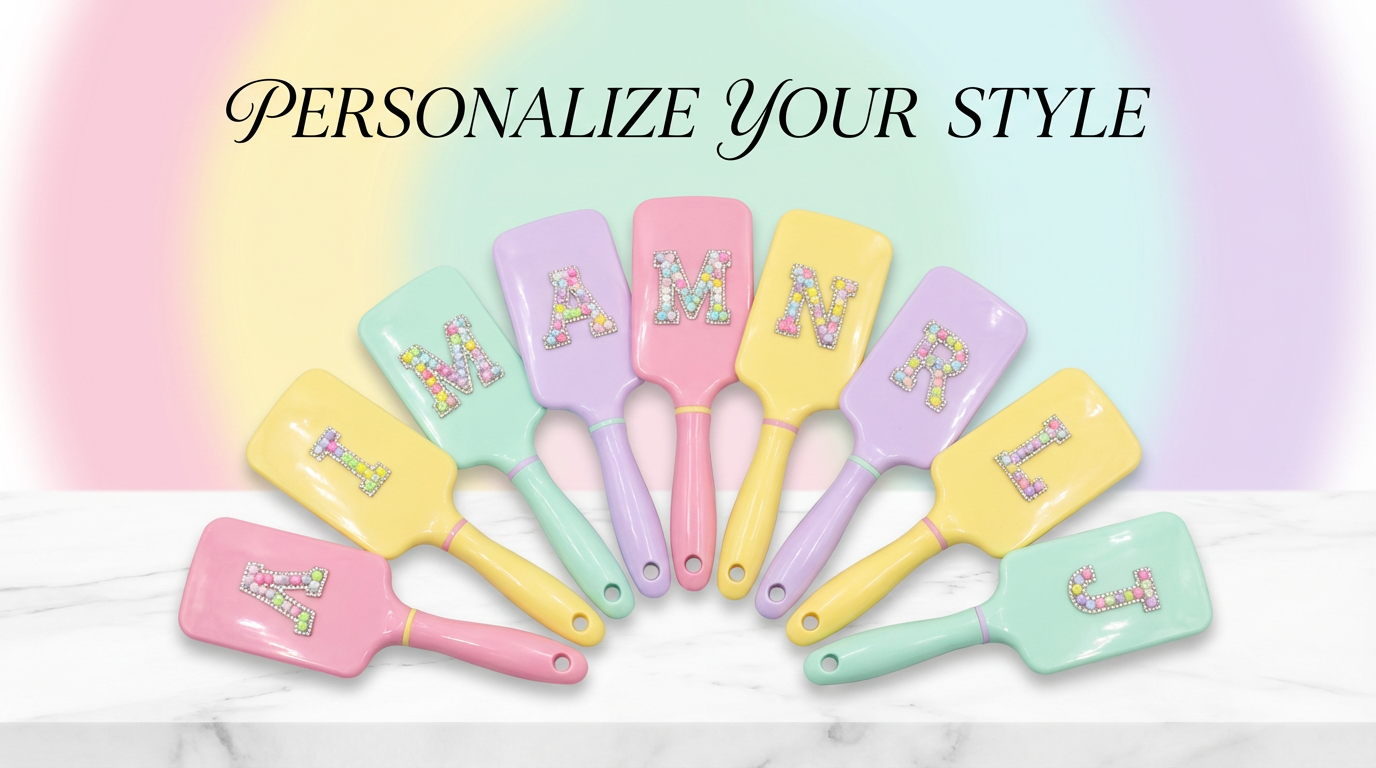 Personalized Hairbrushes & Decorated Combs